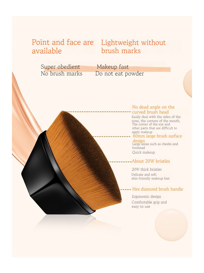 Magic Foundation Make-up Brush