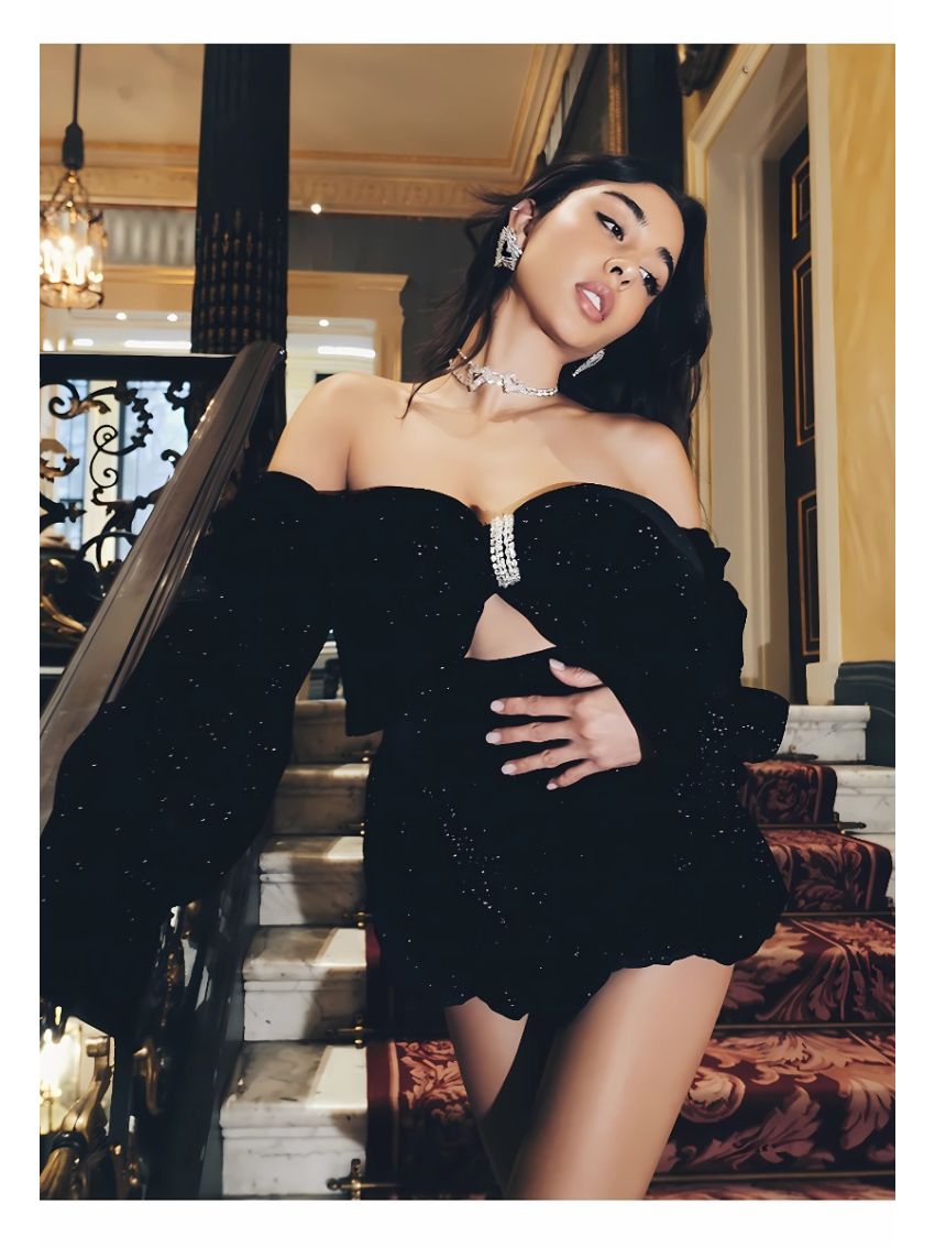 Knotted One-piece Shorts