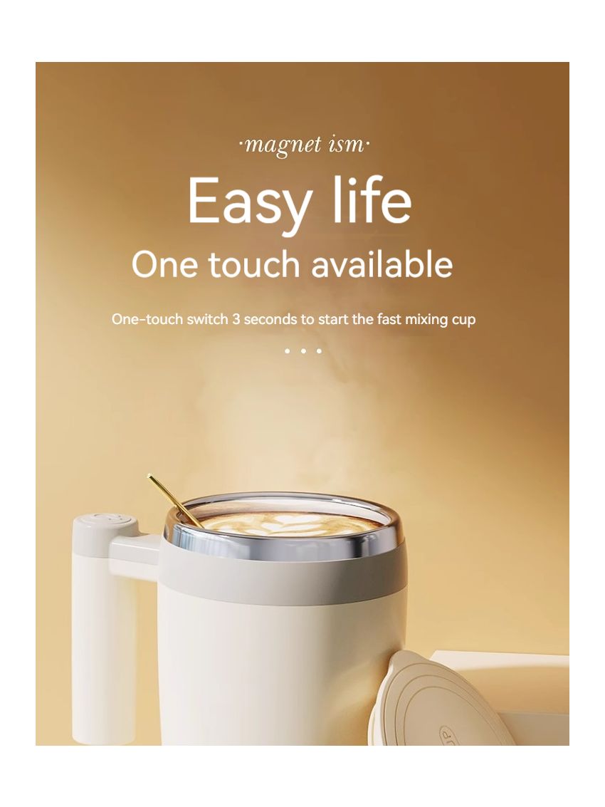 Magnetic Self Stirring Temperature Control Mug