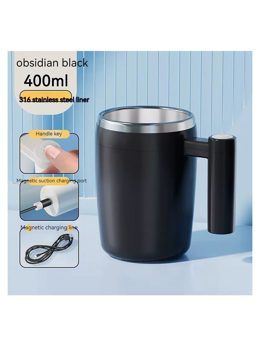 Magnetic Self Stirring Temperature Control Mug
