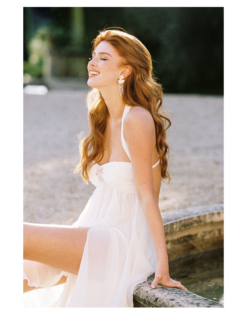 Strapless Backless Dress