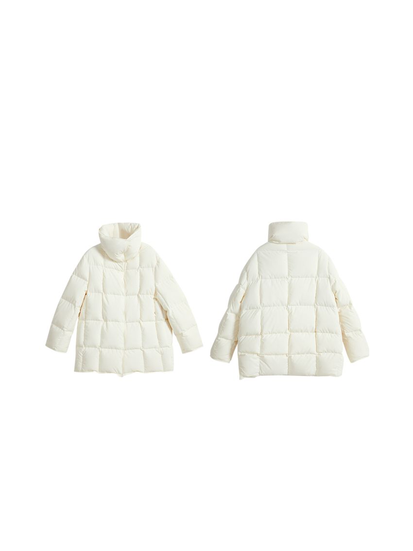 Warm Cream White Down Clothing