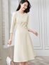 Elegant Intellectual Dress