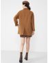 JUZUI Suit Collar Shape Coat