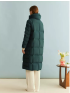 Mink Fur Collar Down Coat