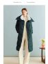 Mink Fur Collar Down Coat