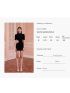 Hollow Knitted Pearl Sexy Hot Girl Skirt