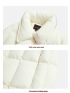 Warm Cream White Down Clothing